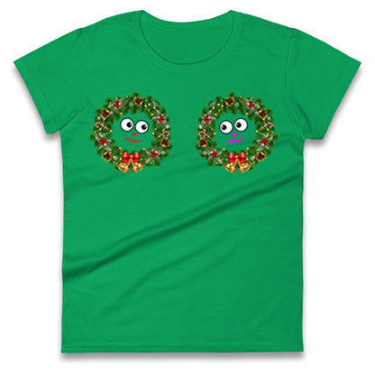 Christmas Decoration Rings Smiley Funny T Shirt