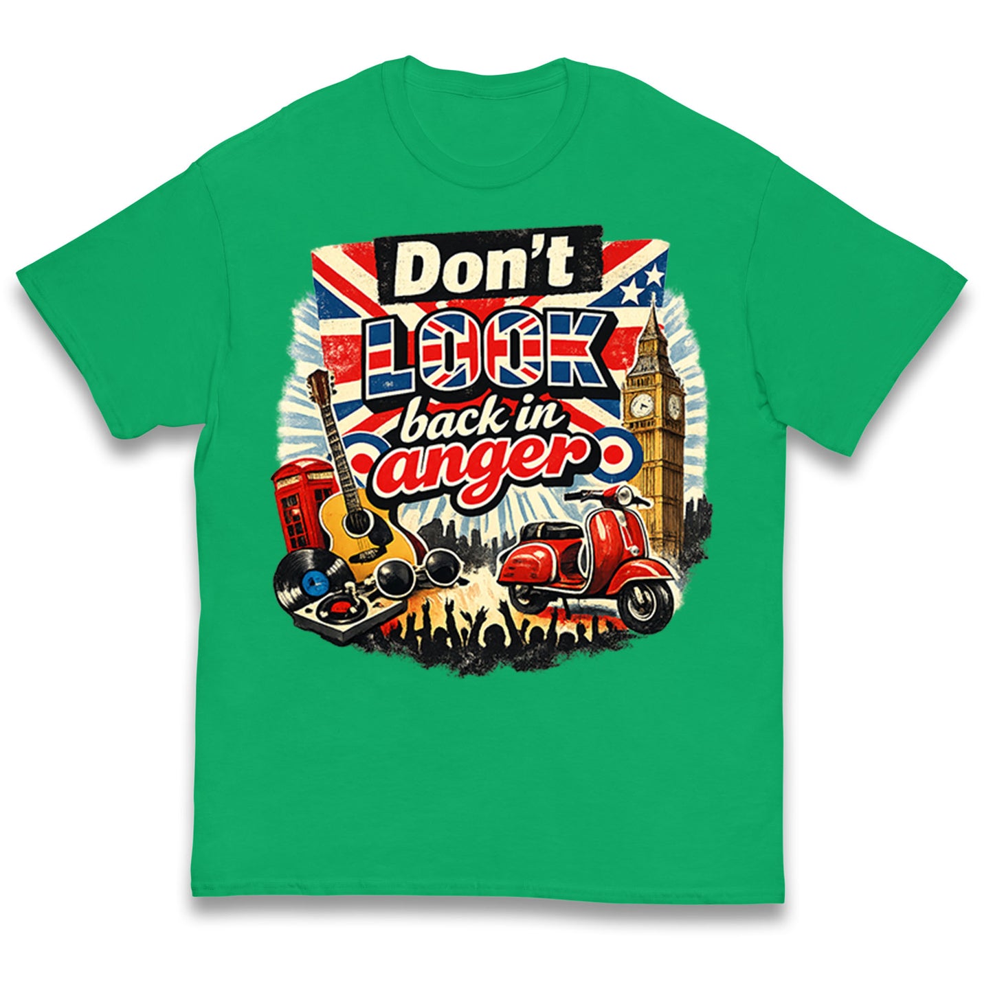 Don't Look Back In Anger Kids T Shirt