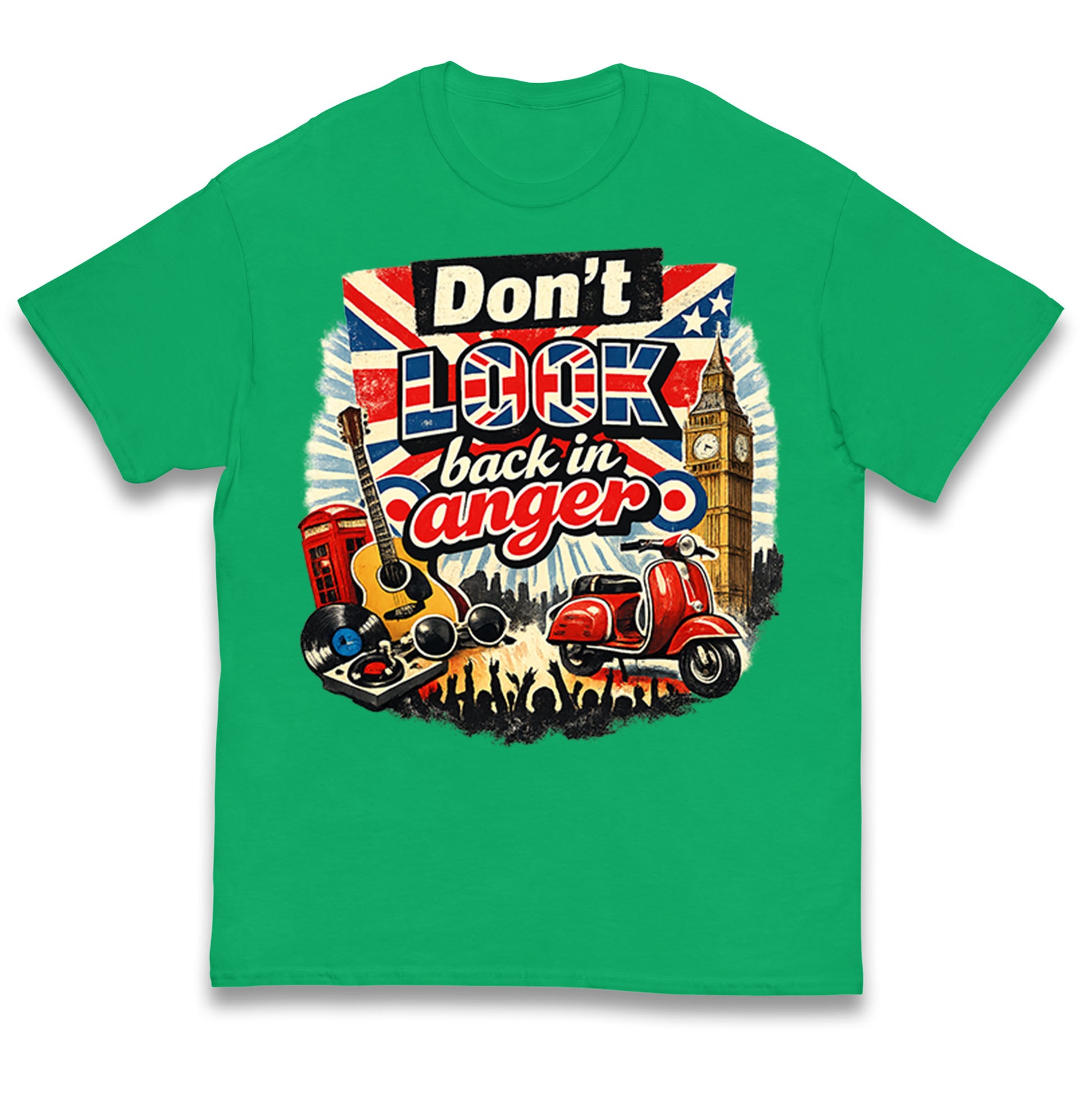 Don't Look Back In Anger Kids T Shirt