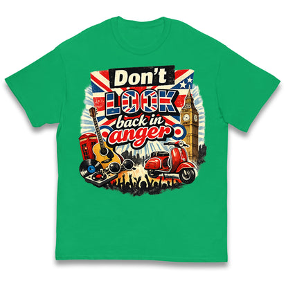 Don't Look Back In Anger Kids T Shirt