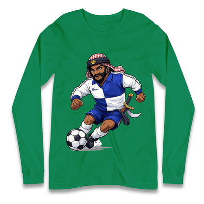 Rovers Retro Football Longsleeve T Shirt 