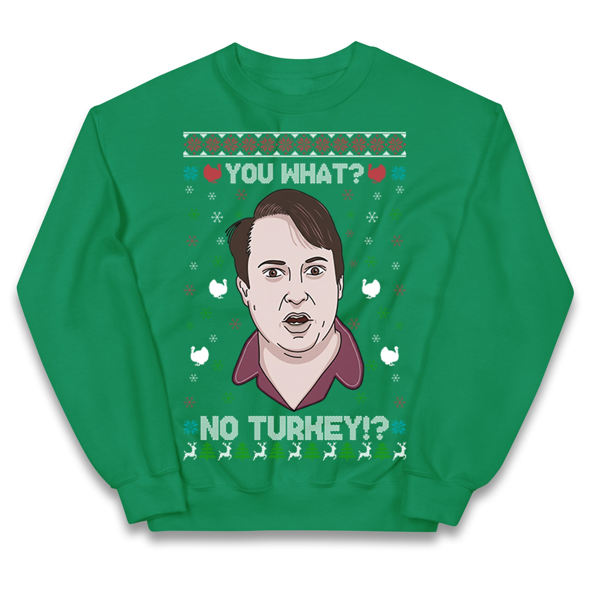 Peep Show Christmas Kids Jumper