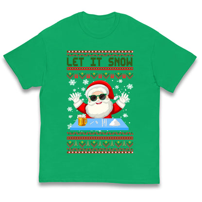 Santa Claus Christmas Kids T Shirt