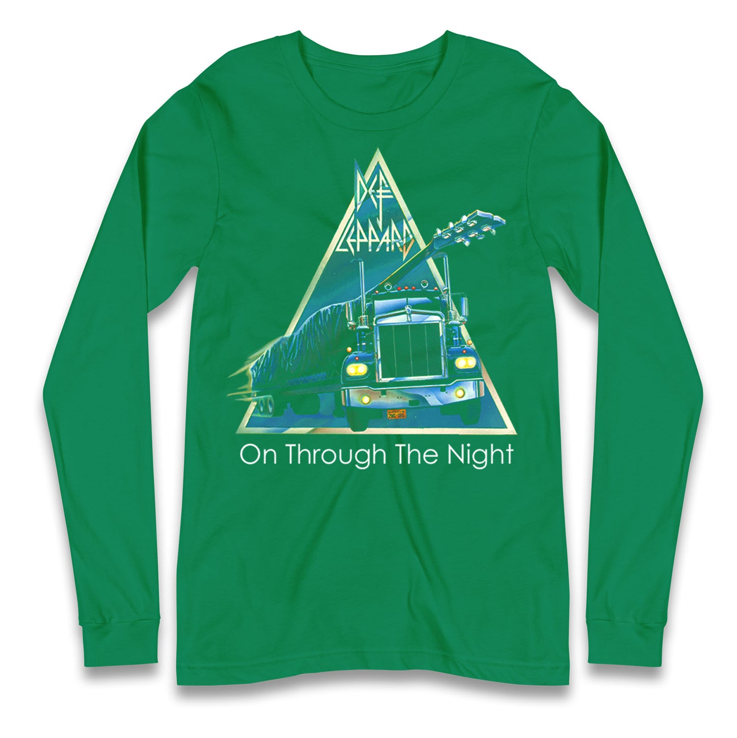 Leppard On Through The Night Longsleeve T Shirt