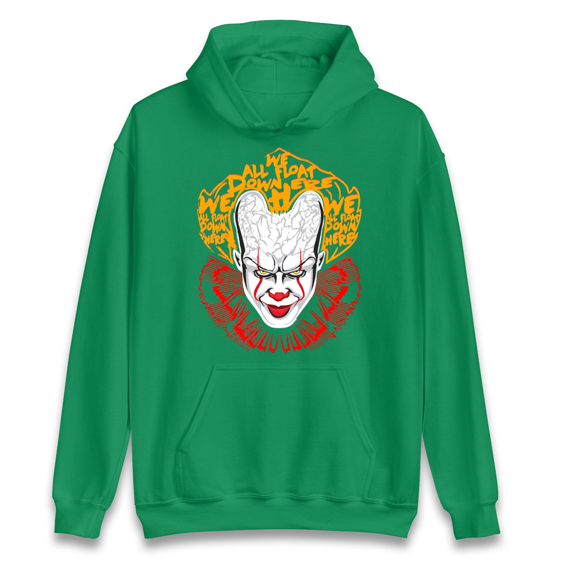 Pennywise Scary Clown Halloween Hoodie
