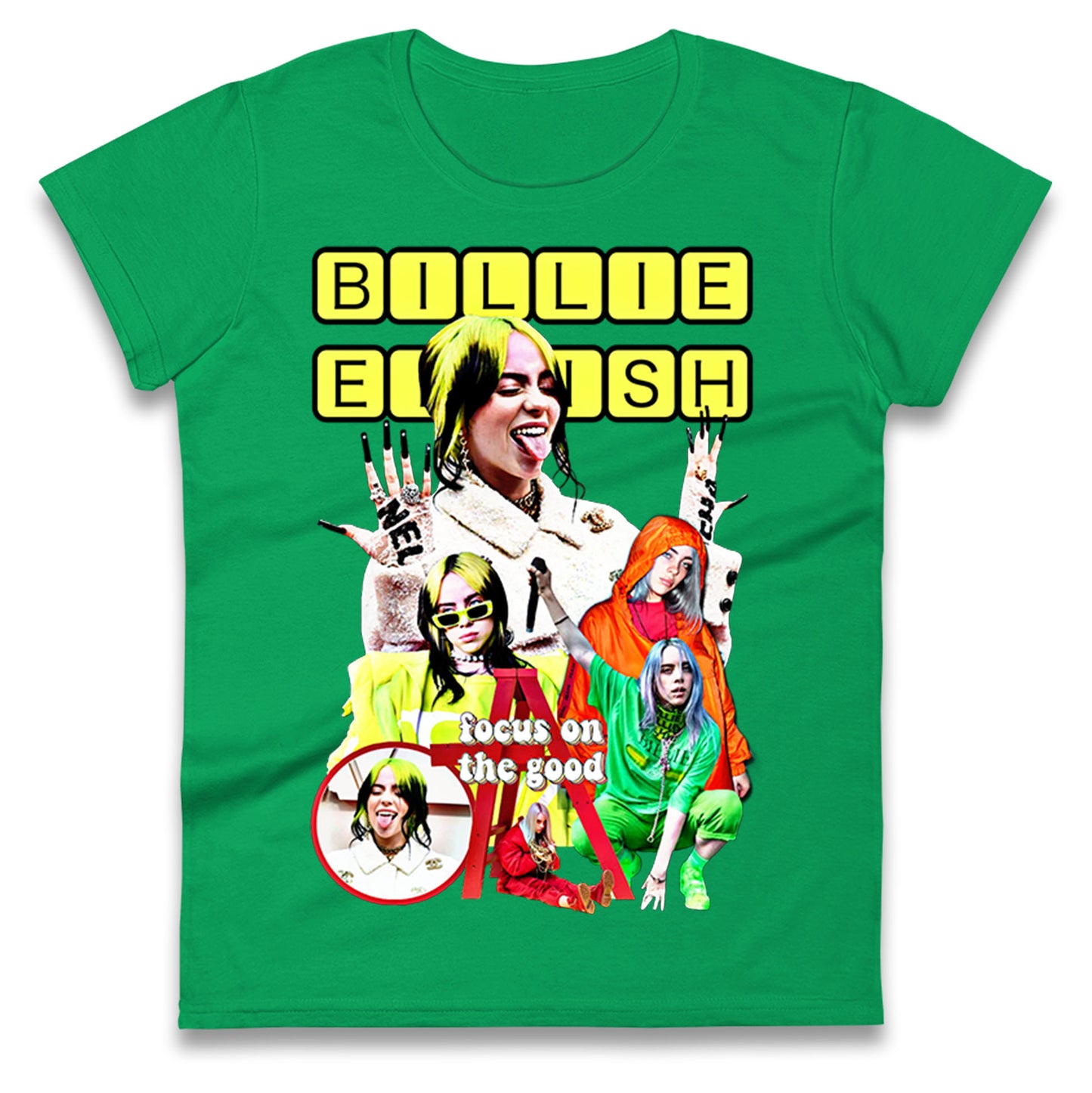 Billie Eilish Tour Ladies T Shirt 