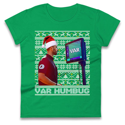 VAR Christmas Ladies T Shirt