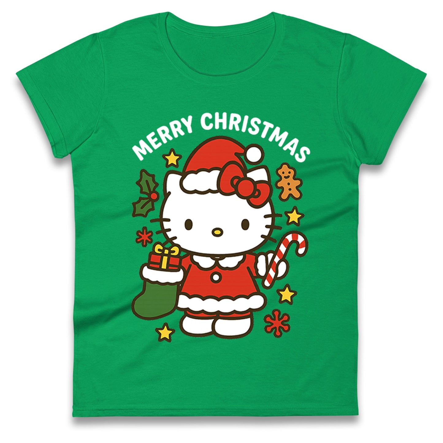 Hello Kitty Christmas Ladies T Shirt