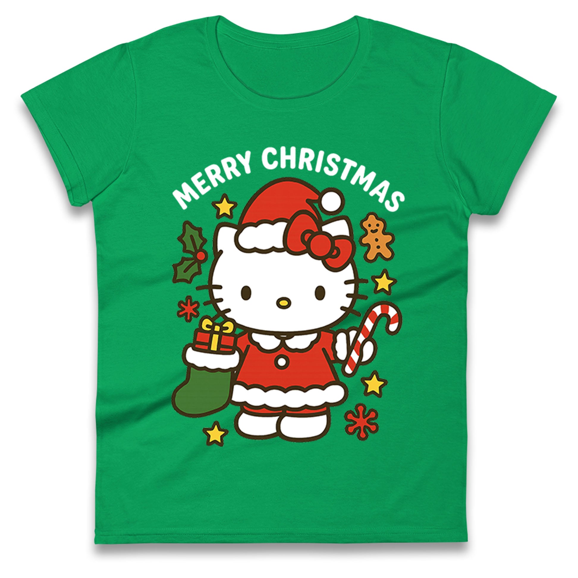 Hello Kitty Christmas Ladies T Shirt