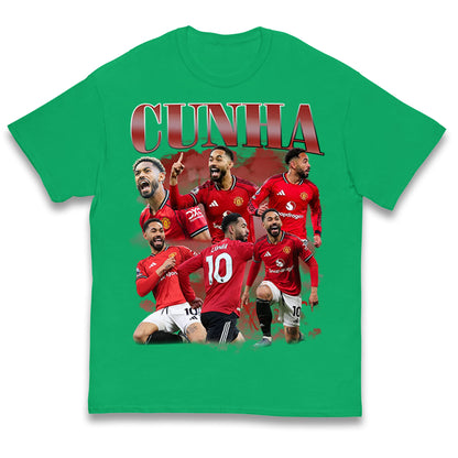 Matheus Cunha Manchester United Kids T Shirt