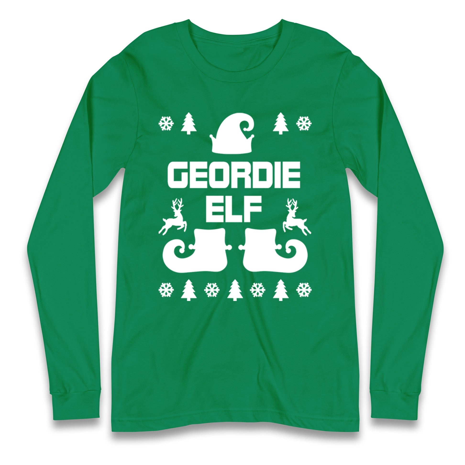 Geordie Christmas Longsleeve T Shirt