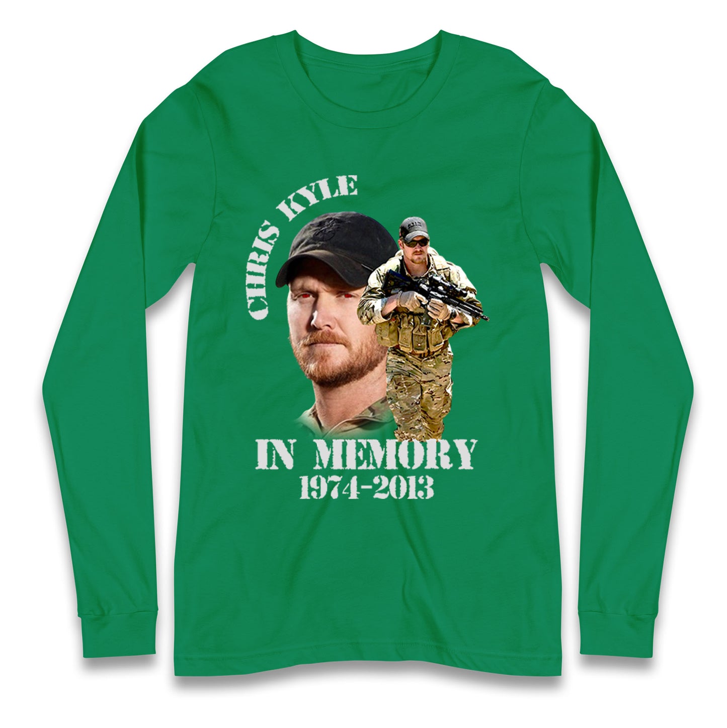 Chris Kyle Memorial Longsleeve T Shirt