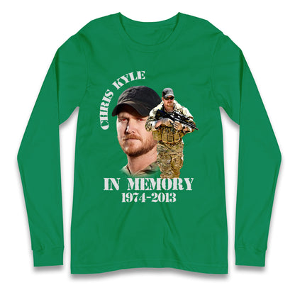 Chris Kyle Memorial Longsleeve T Shirt