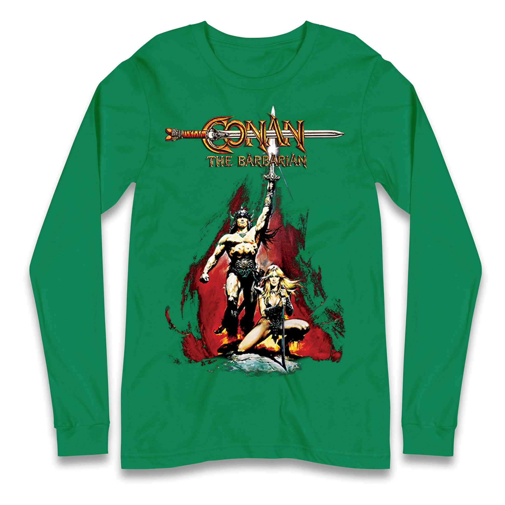 Conan The Barbarian Longsleeve T Shirt 