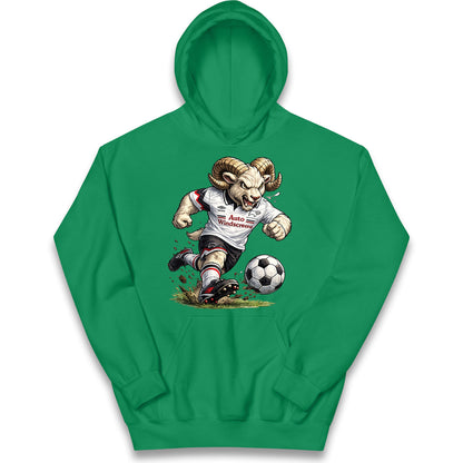 Old School Derby County Kids Hoodie 