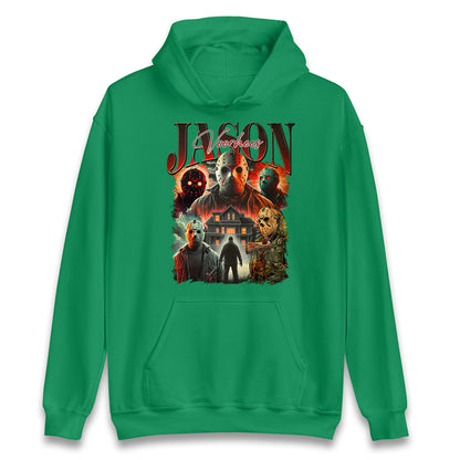 Jason voorhees scary Halloween Bootleg Unisex Hoodie