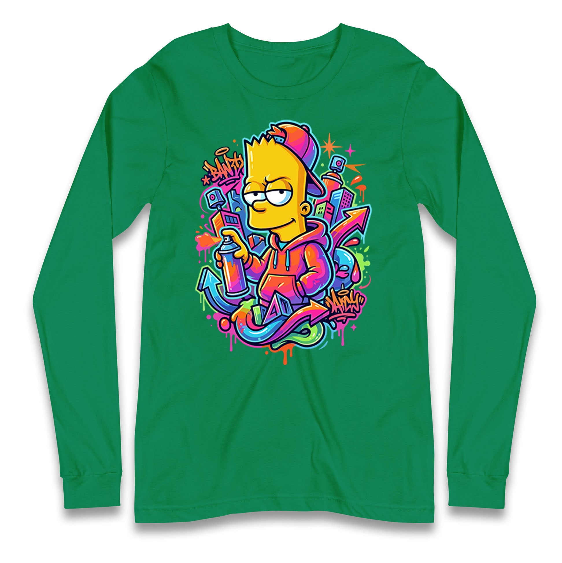 Bart Simpson Longsleeve T Shirt