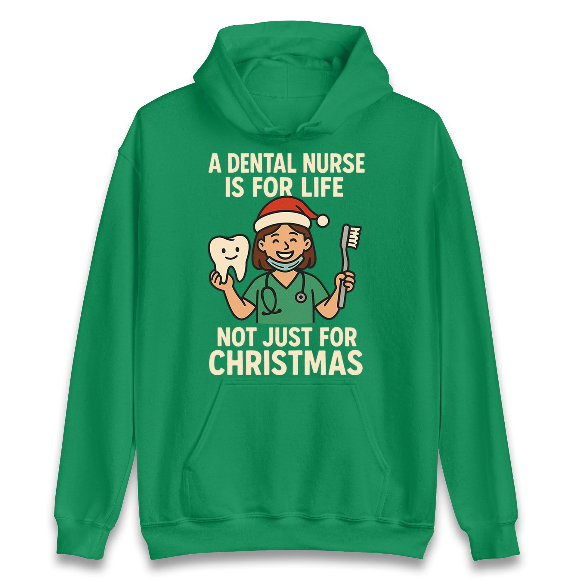 Dental Nurse Christmas Hoodie