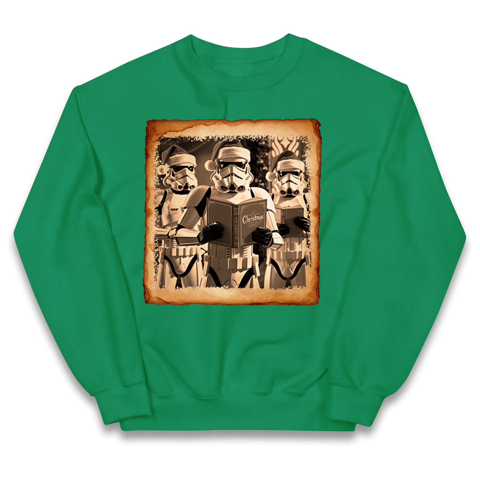 Stormtrooper Christmas Kids Jumper