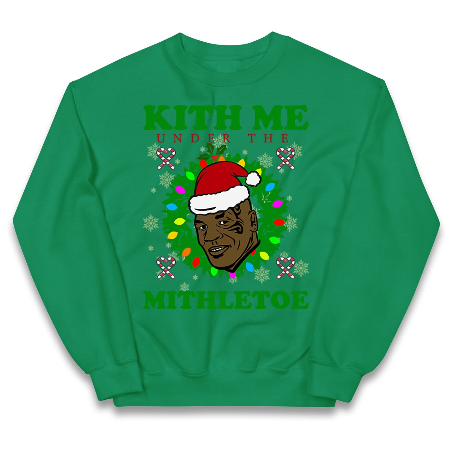 Mike Tyson Funny Christmas Jumper