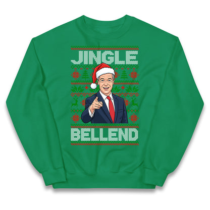 Nigel Farage Christmas Kids Jumper