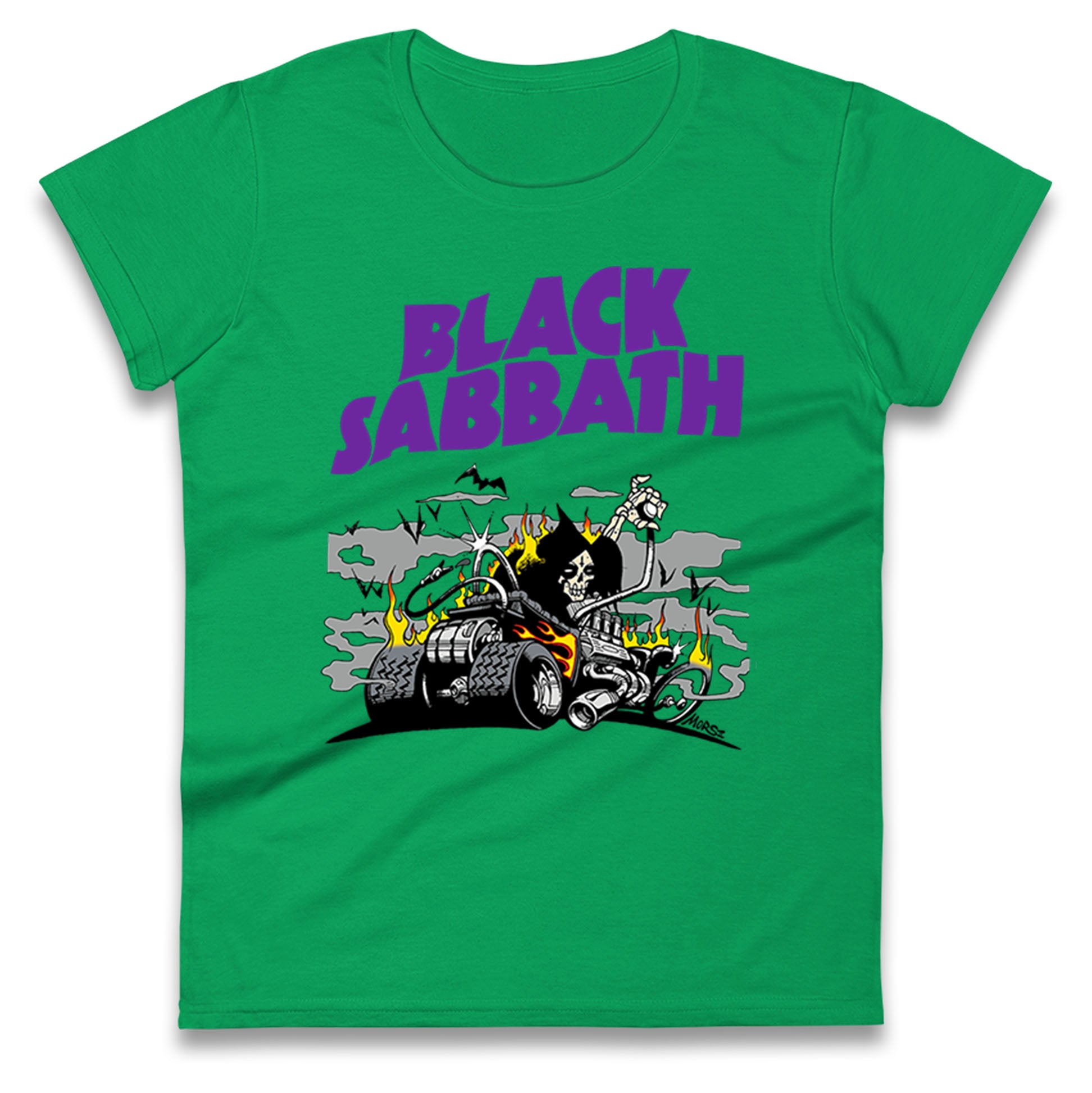 Black Sabbath Skellington Ladies T Shirt