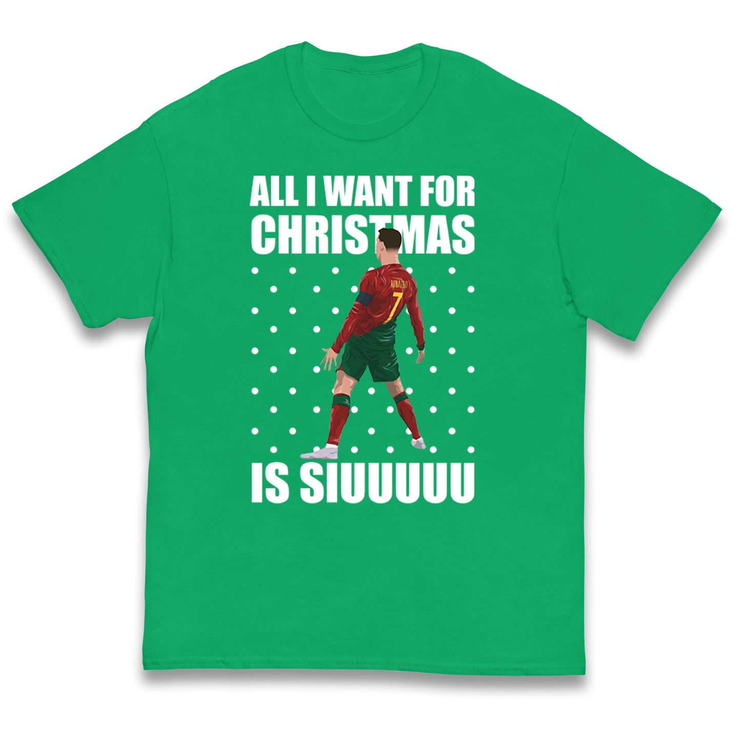 ronaldo christmas t shirt