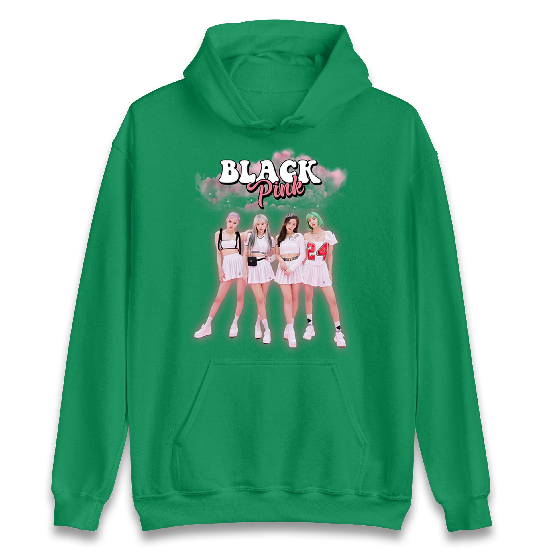 Blackpink K Pop Idol Band Hoodie