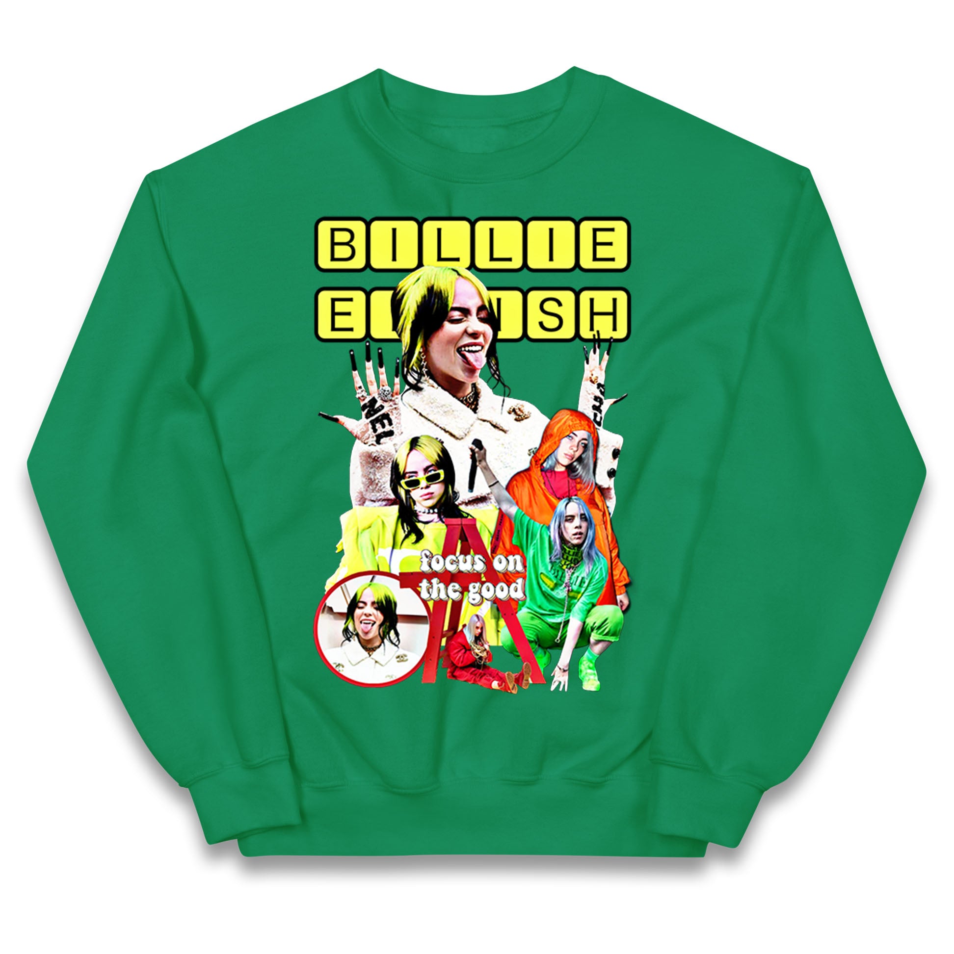 Billie Eilish Tour Kids Jumper