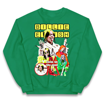 Billie Eilish Tour Kids Jumper