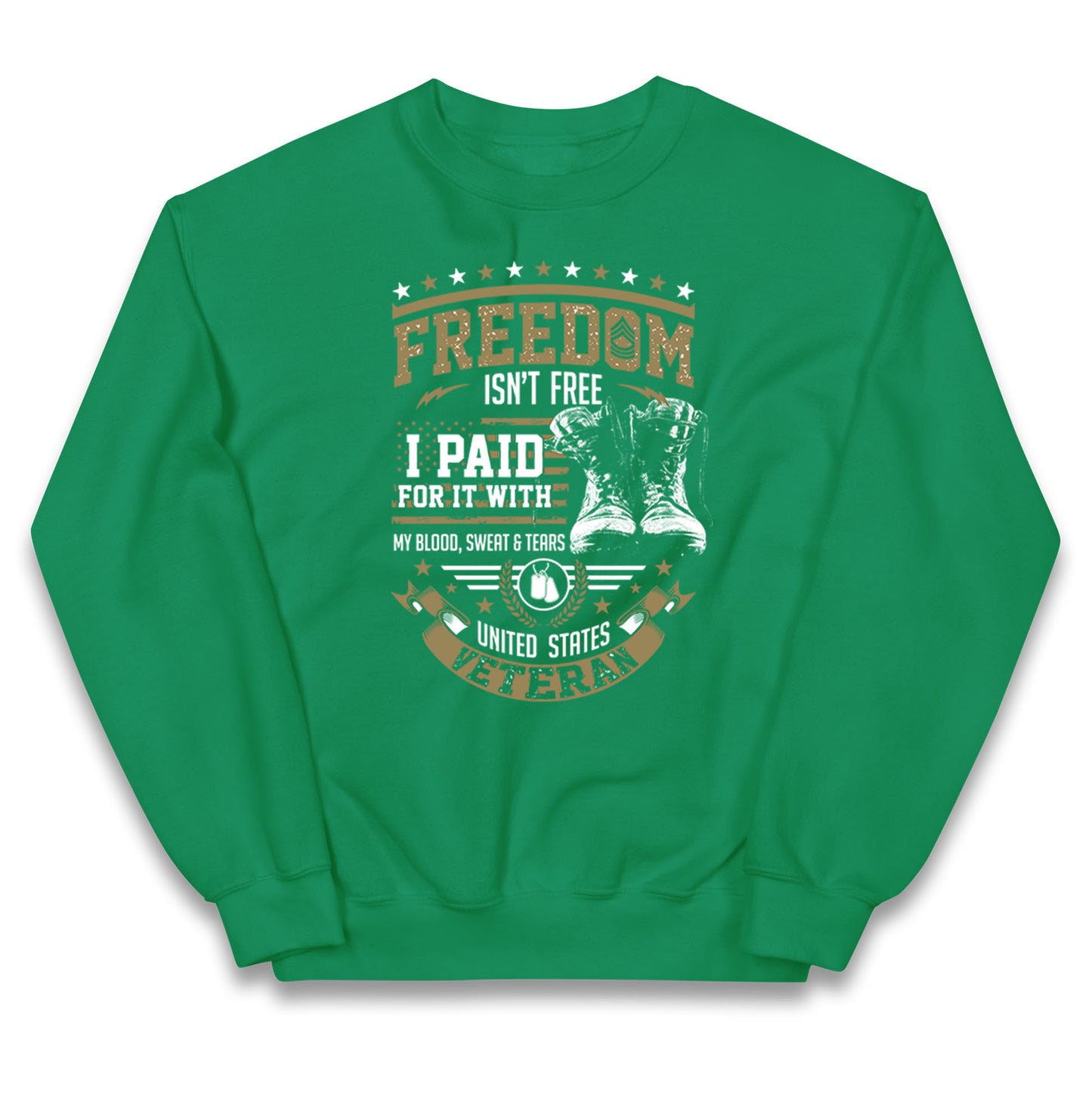 United States Veteran Kids Jumper