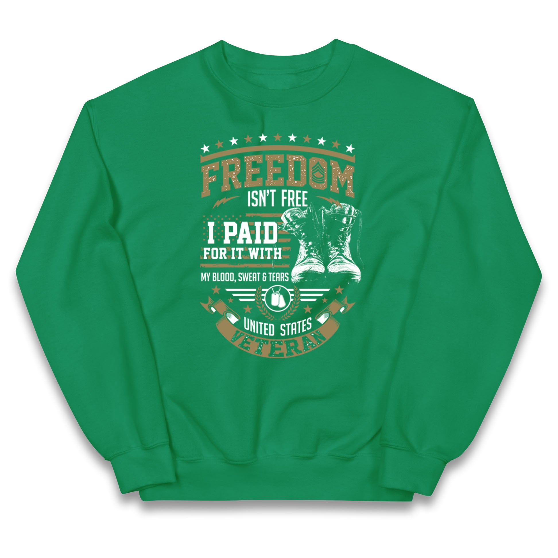 United States Veteran Kids Jumper