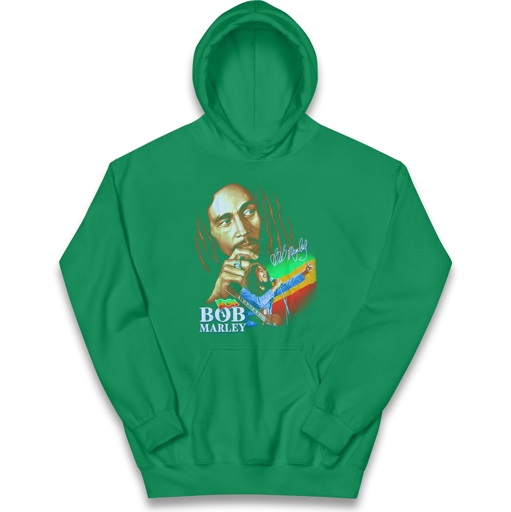 Bob Marley Iron Like A Lion Kids Hoodie