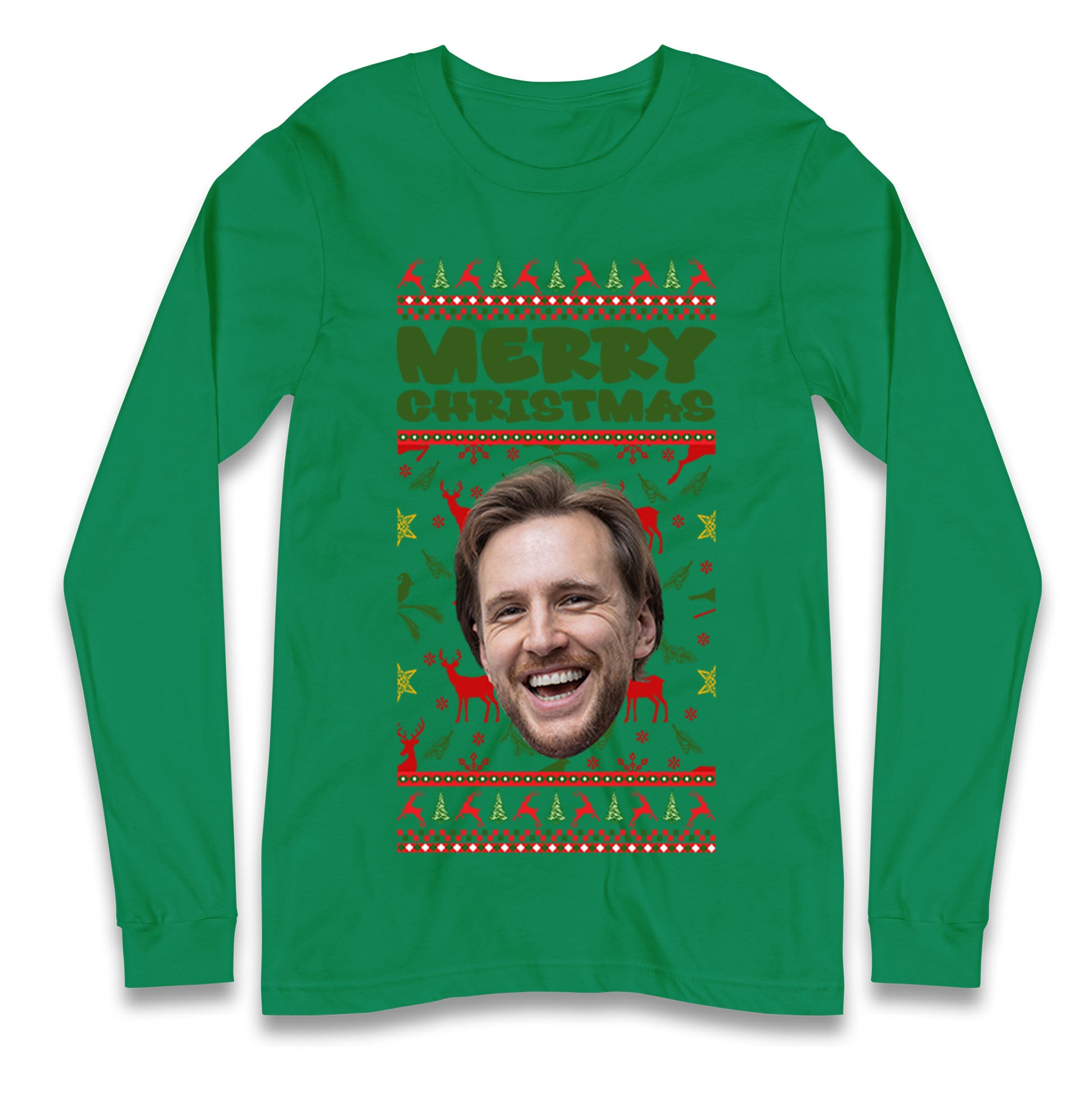 Personalise Merry Christmas T Shirt
