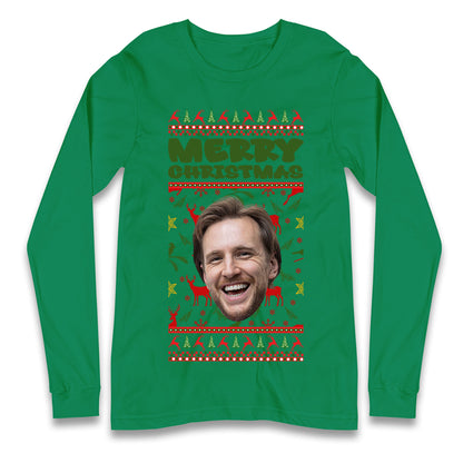 Personalise Merry Christmas T Shirt
