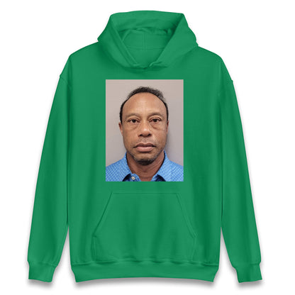 Tiger Woods Mugshot Hoodie