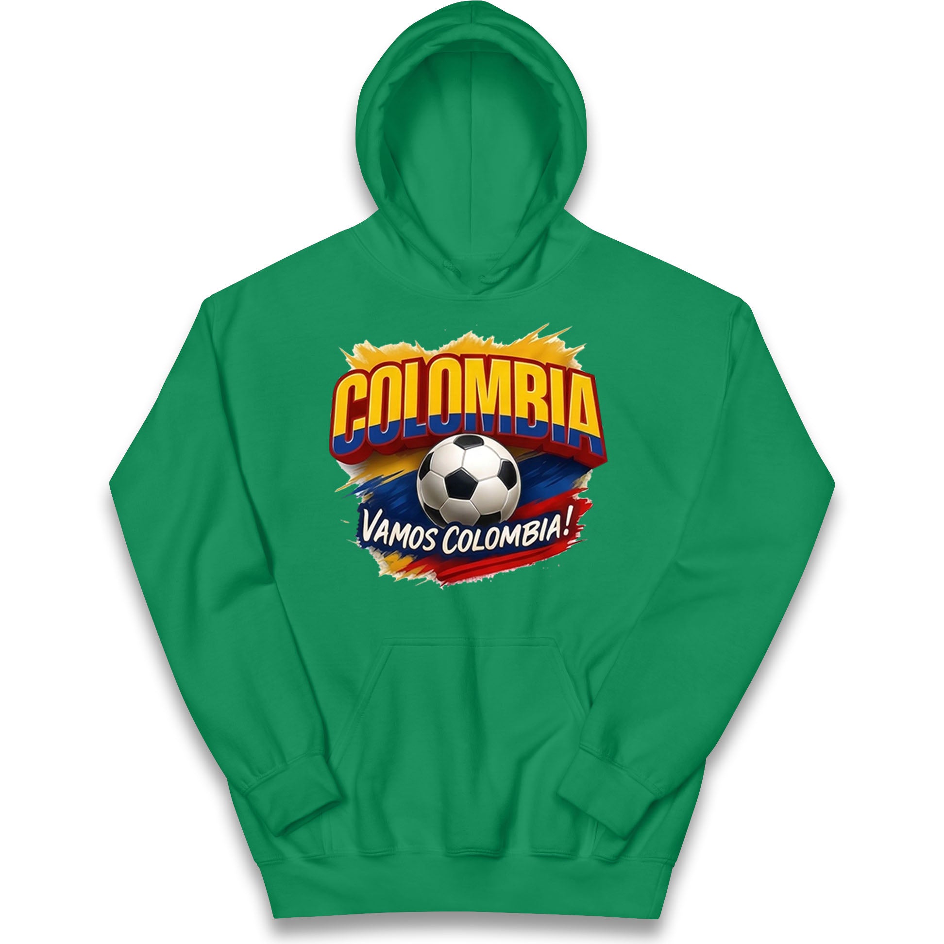 Colombia Retro World Cup Kids Hoodie