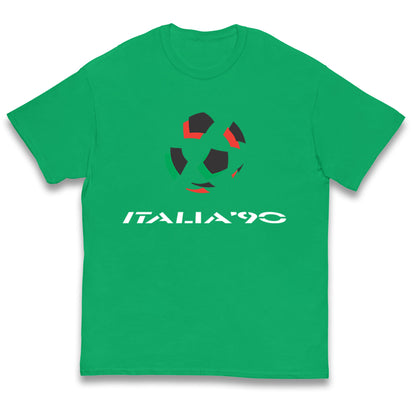 Italia 90 Logo Kids T Shirt 