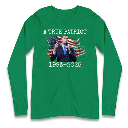 Charlie Kirk Tribute Longsleeve T Shirt