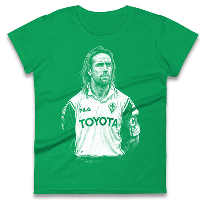 Gabriel Batistuta Ladies T Shirt