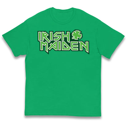 Irish Maiden St Patricks Day Kids T Shirt