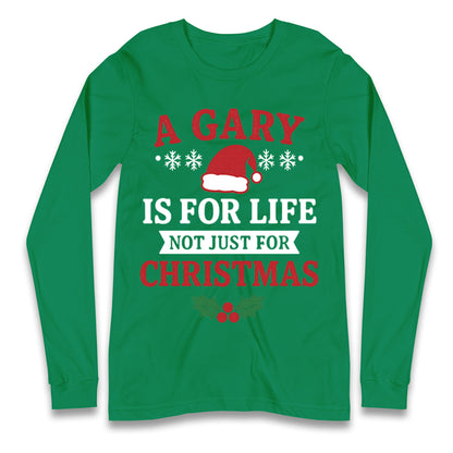 Gary Name Longsleeve T Shirt