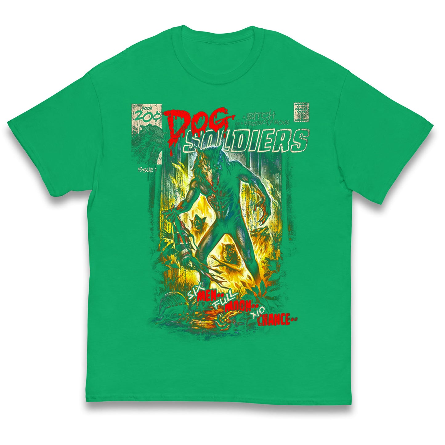 Dog Soldiers A Bitch Of A Werewolf Kids T Shirt