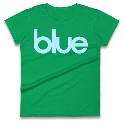 Blue Blur Robbie Williams Ladies T Shirt