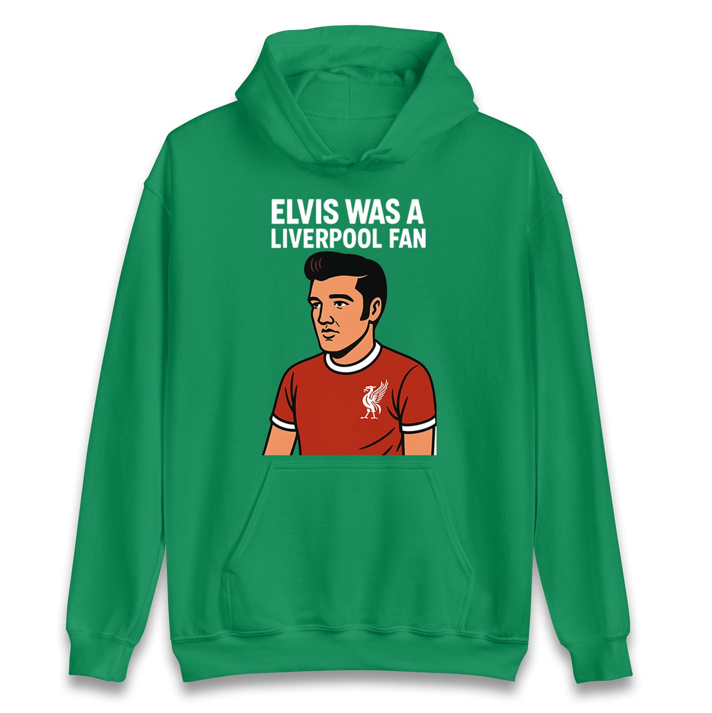 Elvis Presley Liverpool Football Hoodie