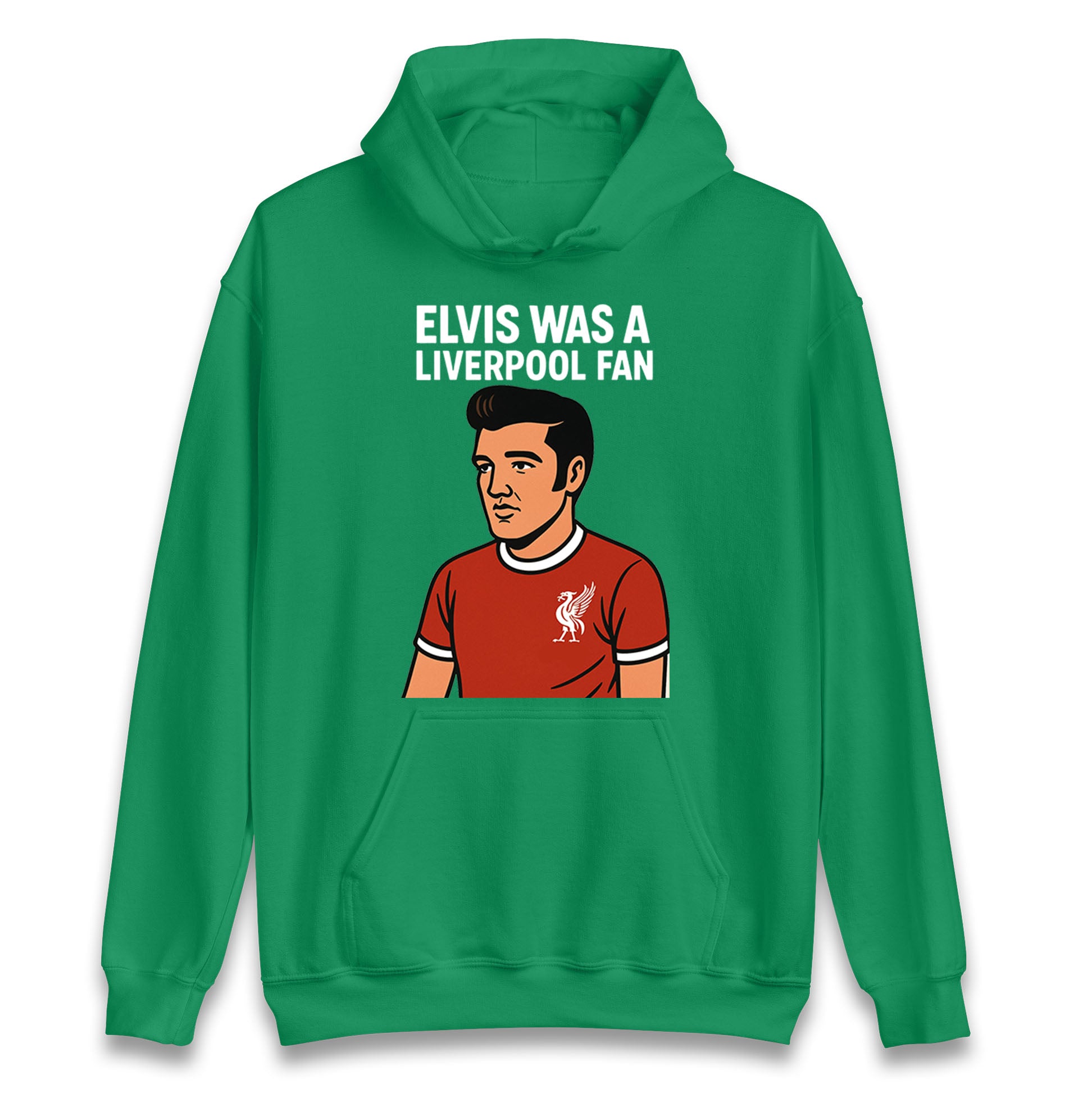 Elvis Presley Liverpool Football Hoodie