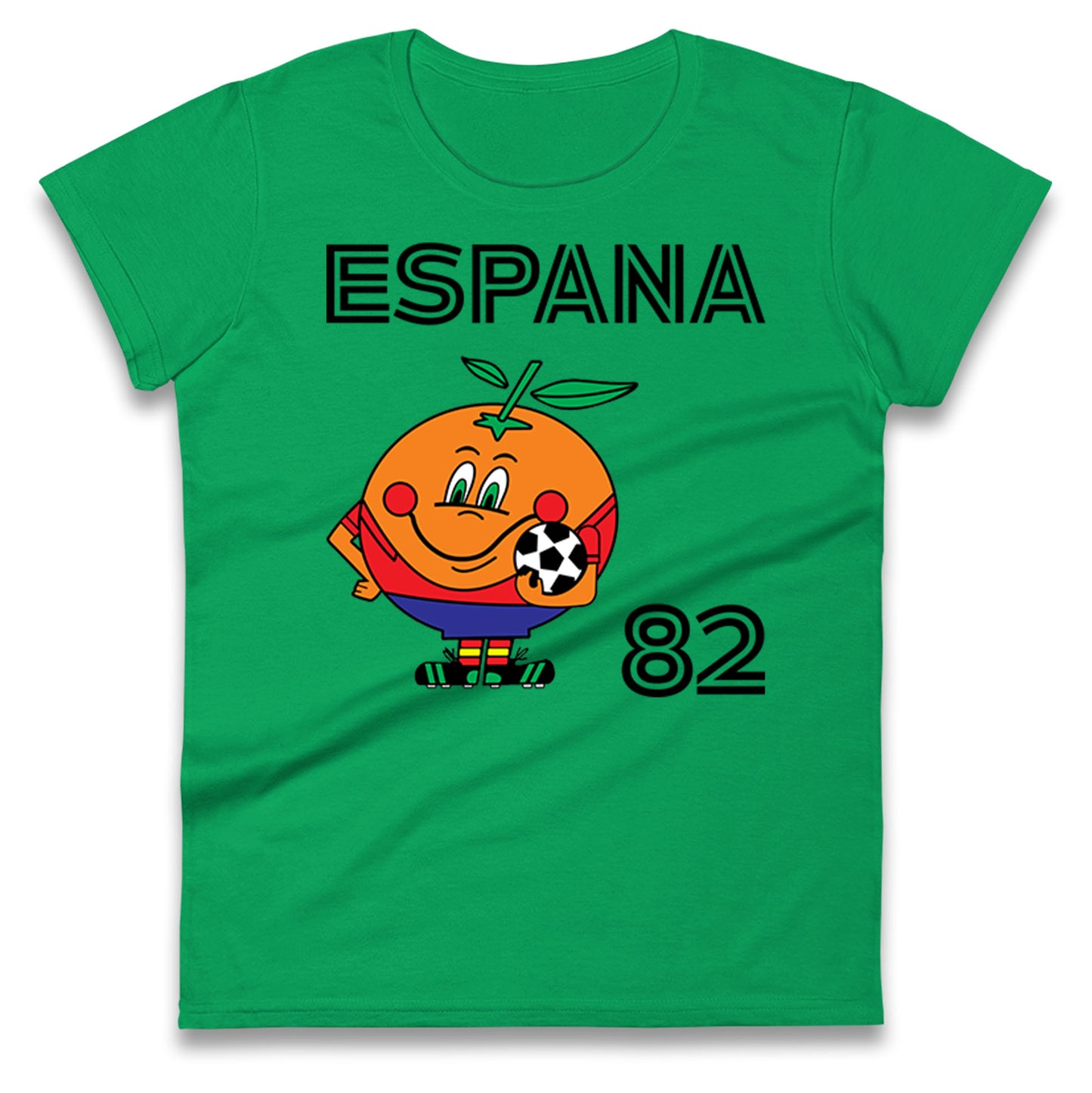 Spain 82 World Cup Ladies T Shirt