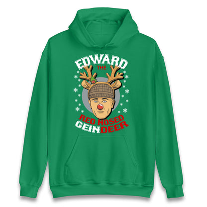 Ed Gein Reindeer Hoodie