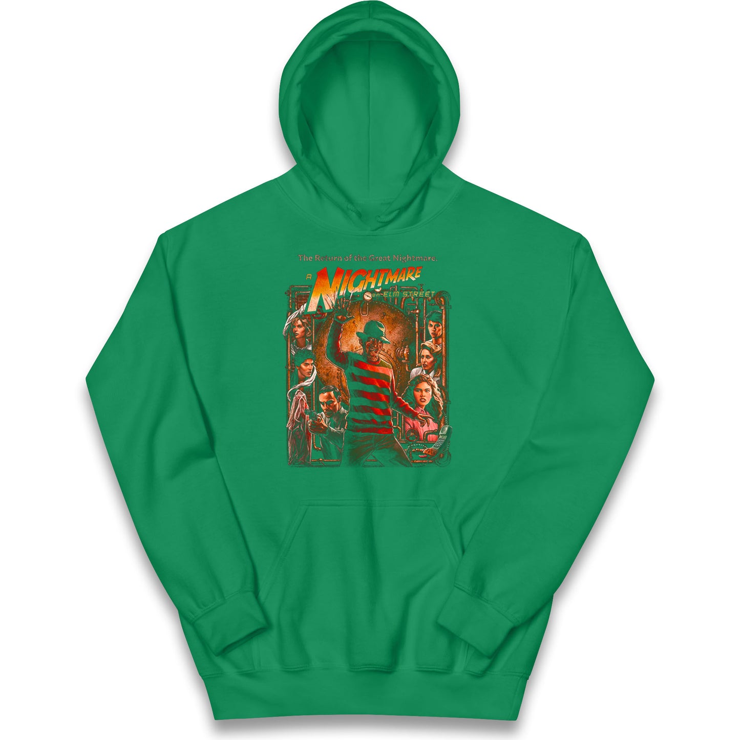 1 2 Freddy's Coming For You Kids Hoodie