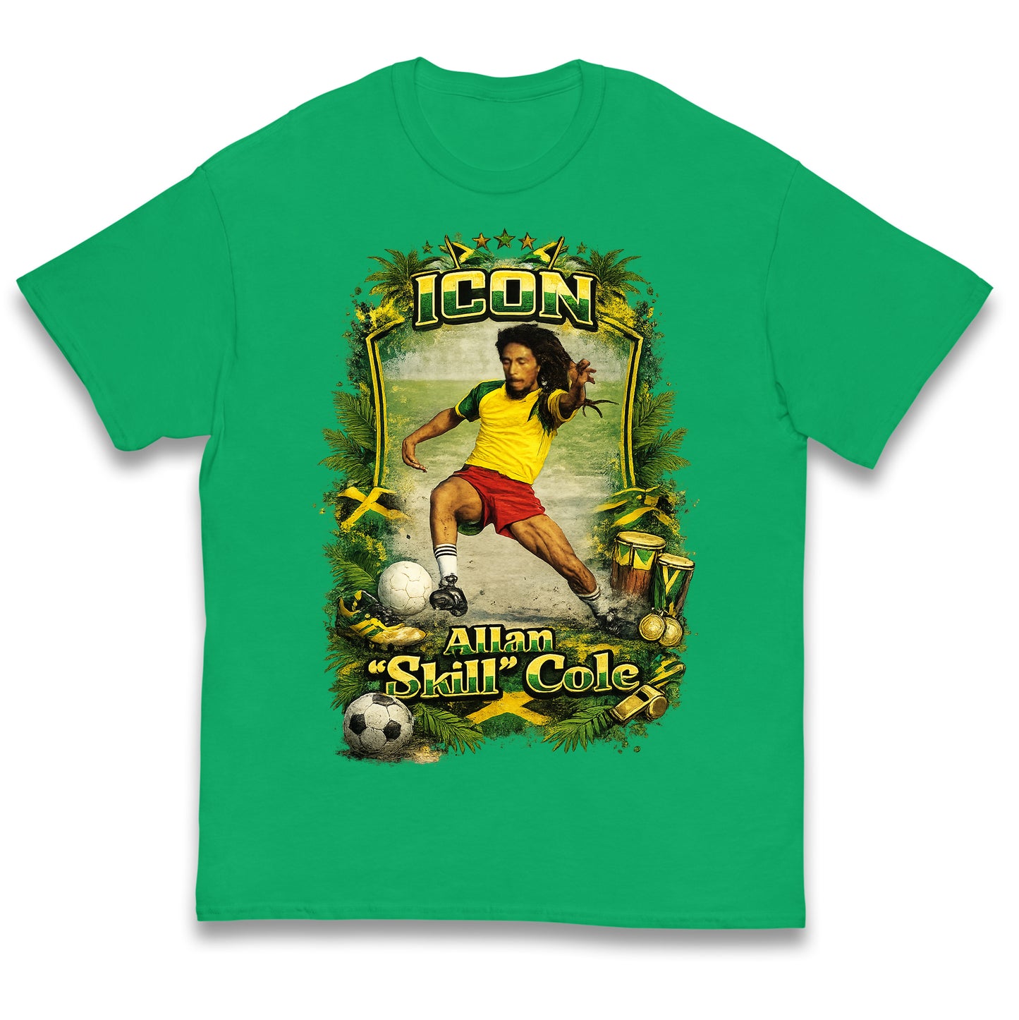 Jamaica Football Kids T Shirt 